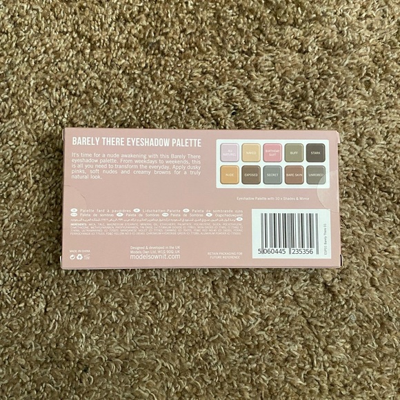 Models Own | NWB Barely There Eyeshadow Palette - Picture 6 of 6